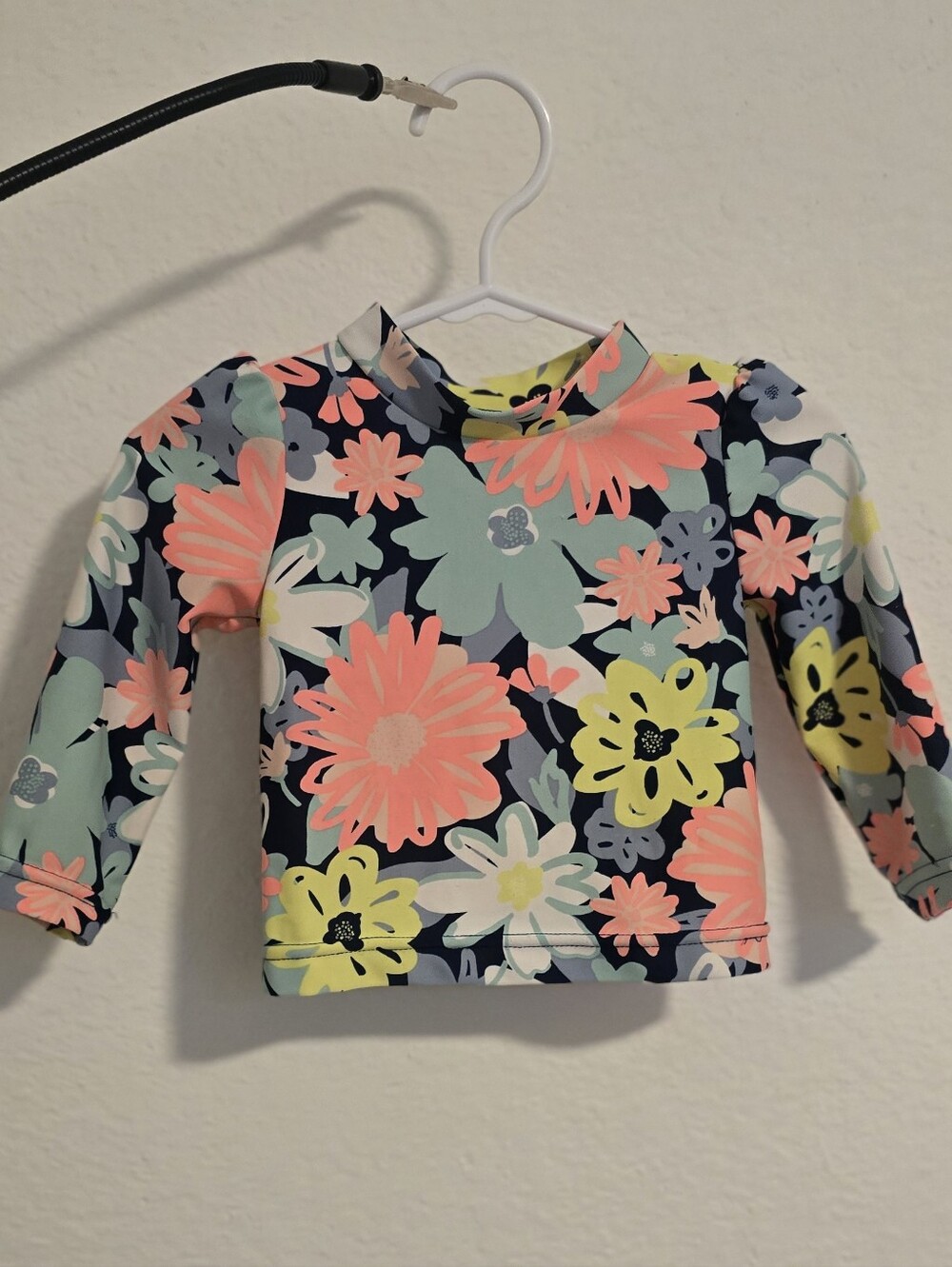 Just one you Carter's 6 months girls rash guard swim flowers floral